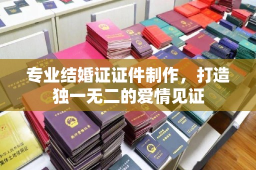 忻府专业结婚证证件制作，打造独一无二的爱情见证