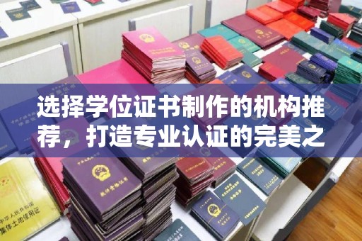 忻府选择学位证书制作的机构推荐，打造专业认证的完美之选