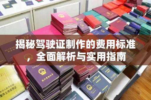 忻府揭秘驾驶证制作的费用标准，全面解析与实用指南