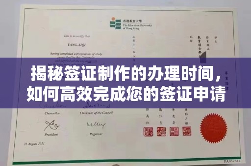 忻府揭秘签证制作的办理时间，如何高效完成您的签证申请