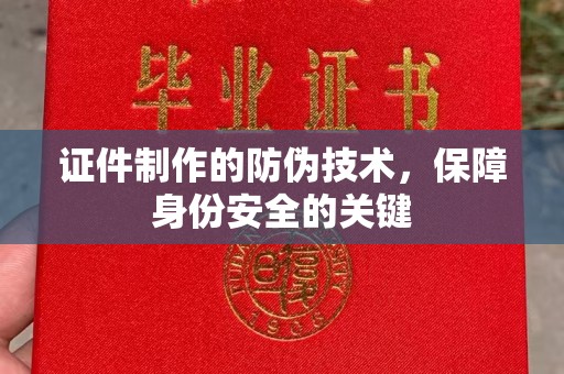 忻府证件制作的防伪技术，保障身份安全的关键