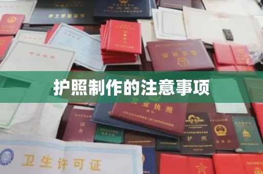 忻府护照制作的注意事项