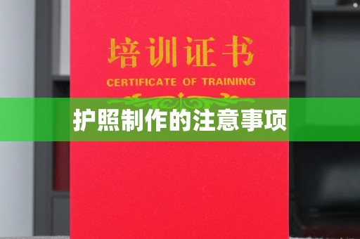 忻府护照制作的注意事项